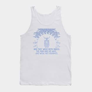 Morningstar: No Shame Biblical Design (night) Tank Top